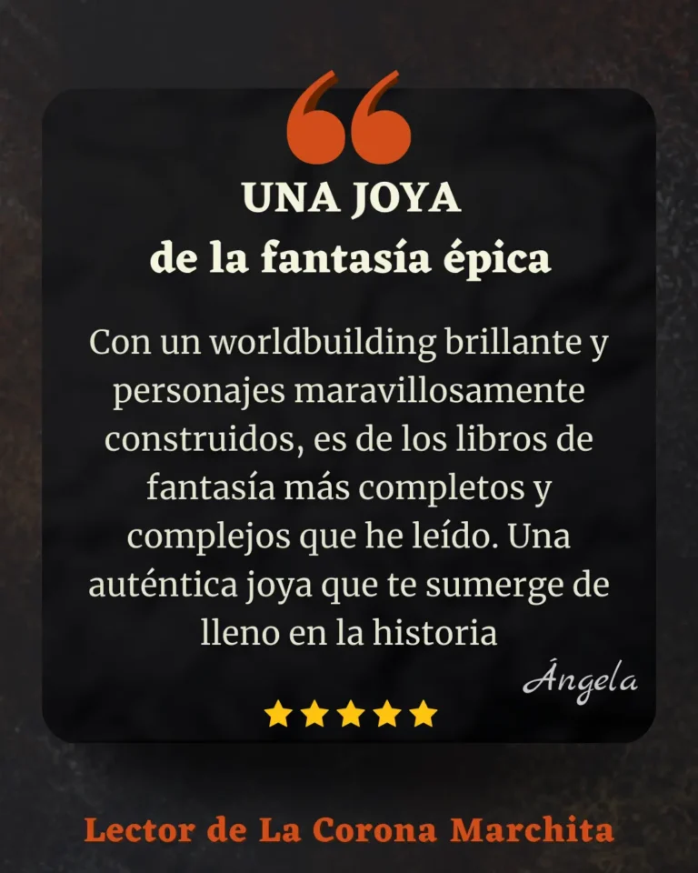 Opinión de @angela.lectoravoraz: "Una joya de la fantasía épica"